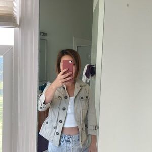 Michael kors short trench